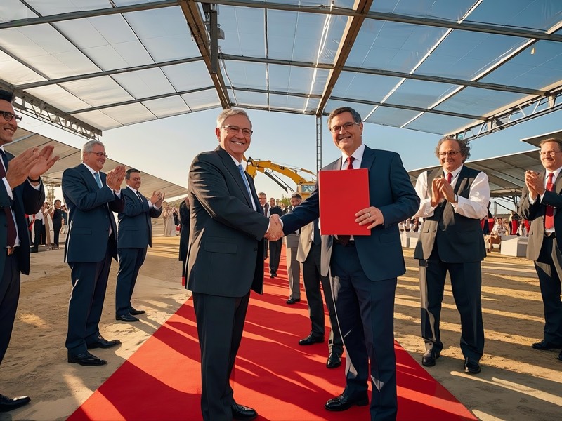 Strategic partnership signing for port digitalization
